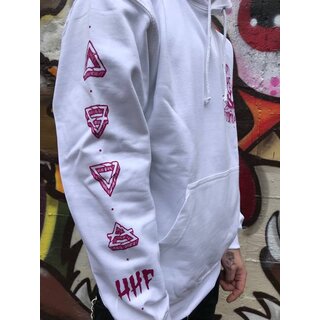 HHF LOTUS HOODIE with ELEMENTS - magenta S