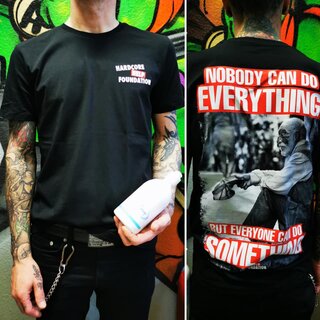 Nobody Can Do Everything - Tshirt/Black/XL