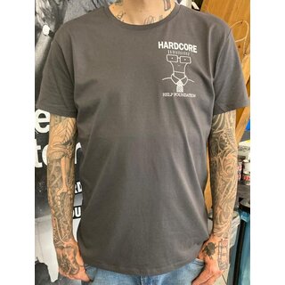 Milo Shirt with HHF fist patch / Anthrazit S