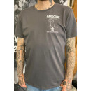 Milo Shirt with HHF fist patch / Anthrazit XXL