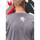 Milo Shirt with HHF fist patch / Anthrazit XXL