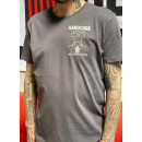 Milo Shirt with HHF fist patch / Anthrazit XXL