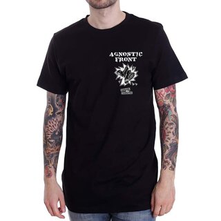Agnostic Front & HHF Collabo Shirt-black/PREORDER
